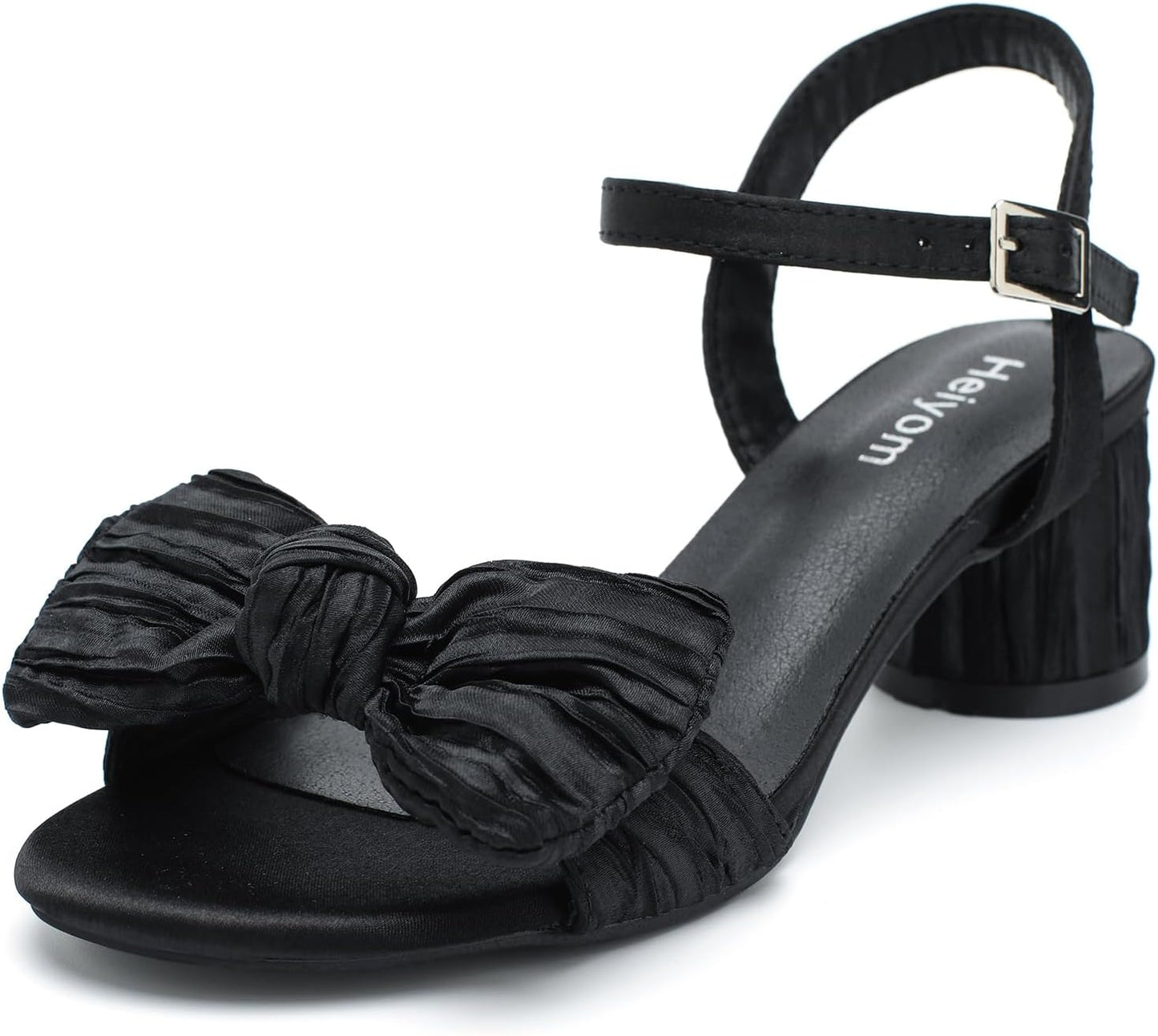 Stylish Women's Bowknot Low Chunky Heels Mules for Any Occasion