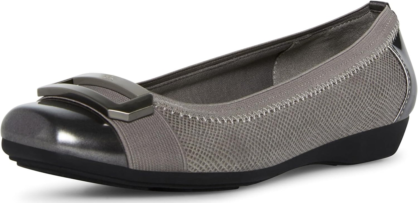 Anne Klein Women's Uplift Ballet Flat for Comfort and Style
