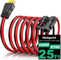10AWG XT60 Solar Cable 25FT - Durable XT60 Solar Extension Cable