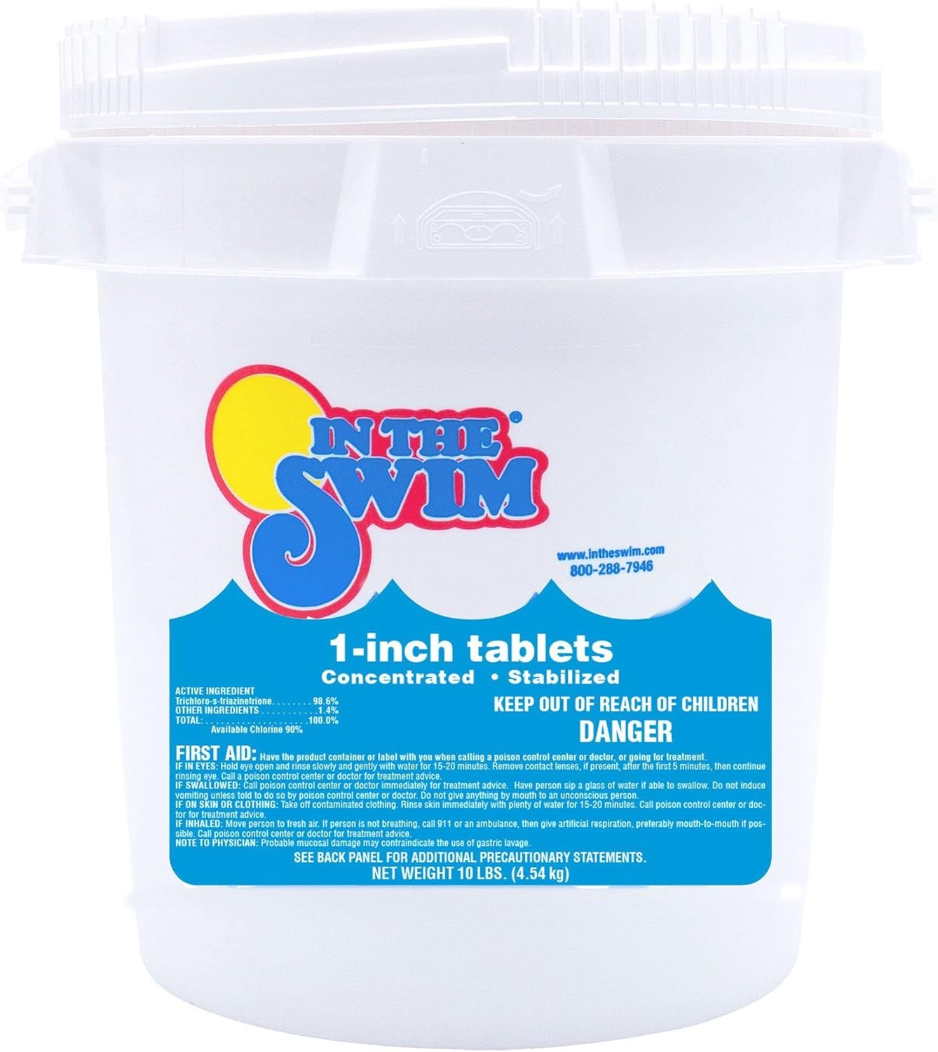 1 Inch Stabilized Chlorine Tablets for Fast Pool Sanitizing