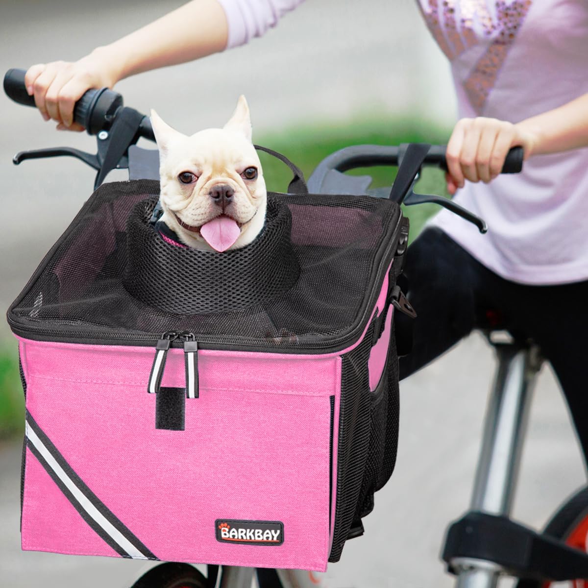 Pet Carrier Bicycle Basket Bag for Dogs and Cats - Comfy Travel