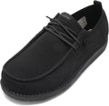 Extra Wide Slip-On Walking Loafers for Men - Comfortable Orthopedic