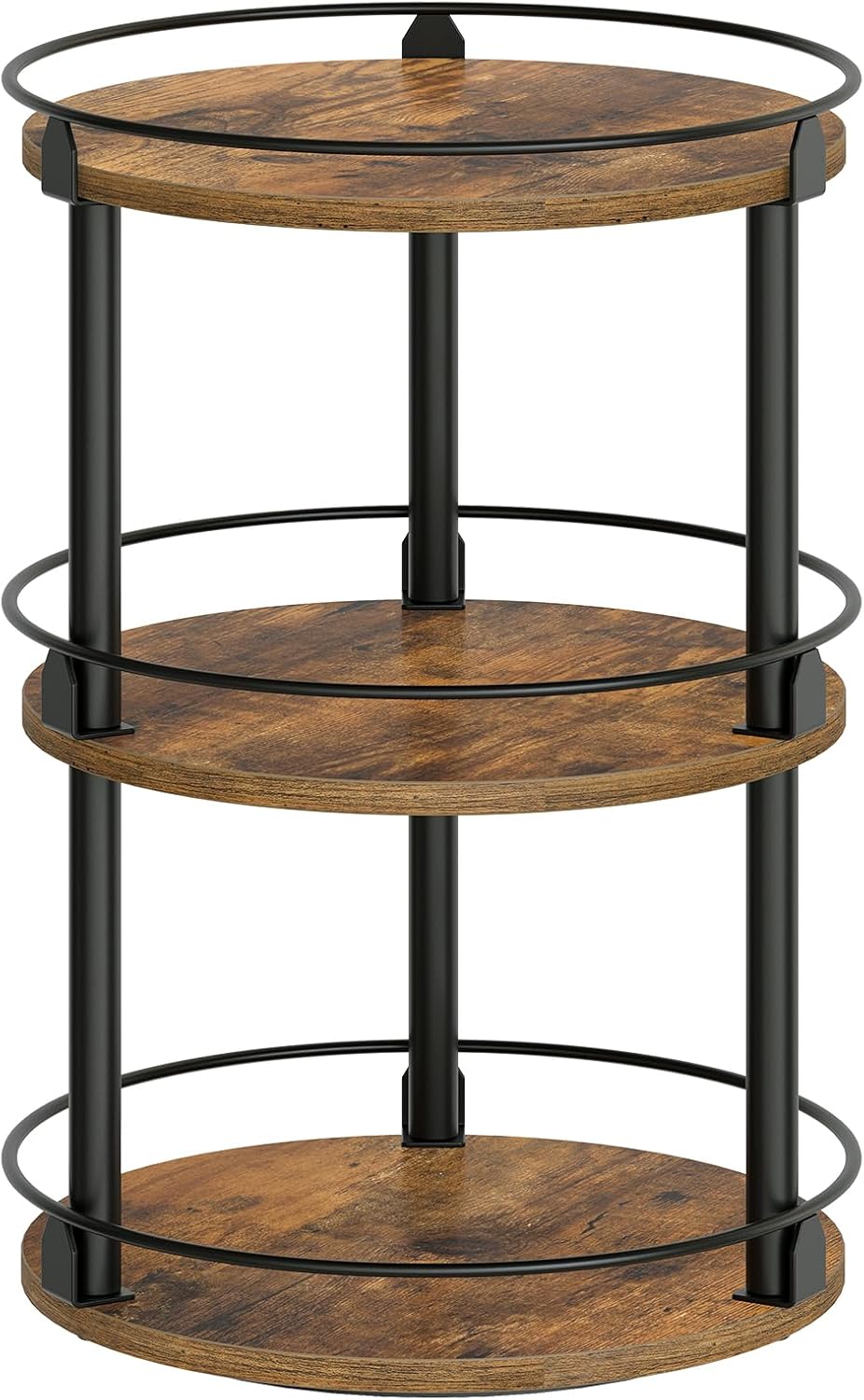 3-Tier Lazy Susan Organizer for Kitchen and Pantry Storage
