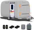 Fiberglass Travel Trailer Cover 8-10 ft - Heavy Duty Weather