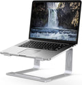 Laptop Stand for Desk Metal Riser - Ergonomic Ventilated Holder