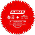 Diablo 10 in 50-Tooth ATB Combo Saw Blade - Smooth Rips & Crosscuts