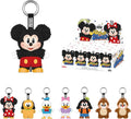 POP MART Mickey Family Cute Together Keychain Series Figures Blind Box