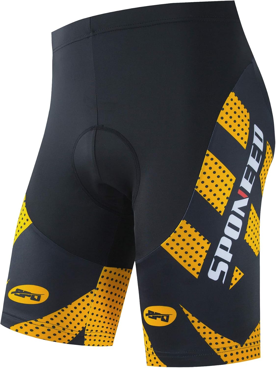 Sponeed Men's Cycling Shorts with Gel Padding for Comfort