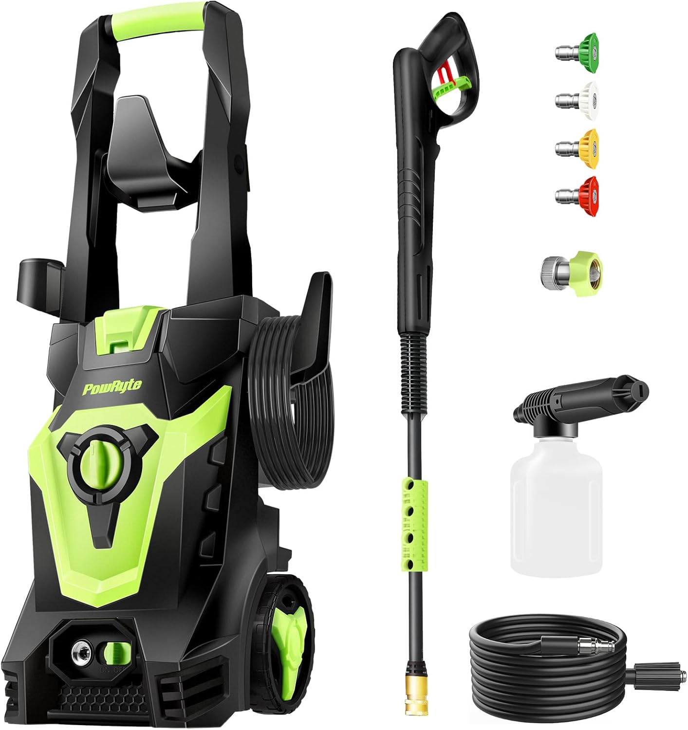 PowRyte Electric Pressure Washer - 3800 PSI Deep Clean