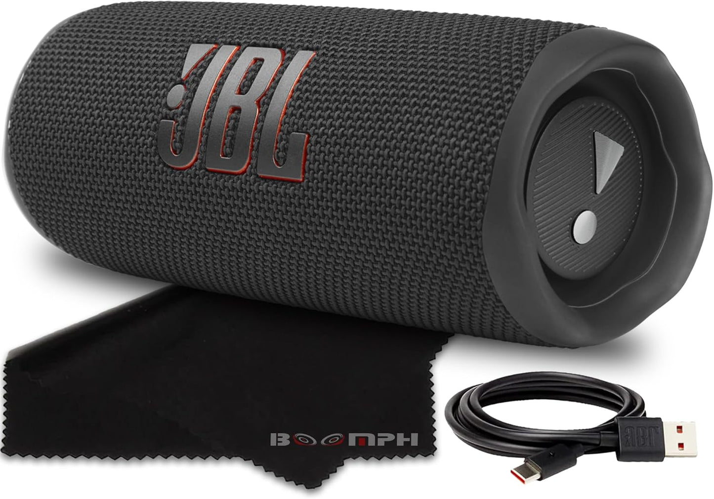 JBL Flip 6 Portable Bluetooth Speaker - Waterproof & Dustproof - Black