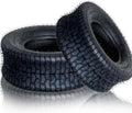 16x6.50-8 Lawn Mower Turf Tires Pack of 2 - Durable 2-Ply Replacement
