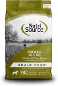 NutriSource Grain Free Small Bites Chicken and Peas - Gut Health Focus