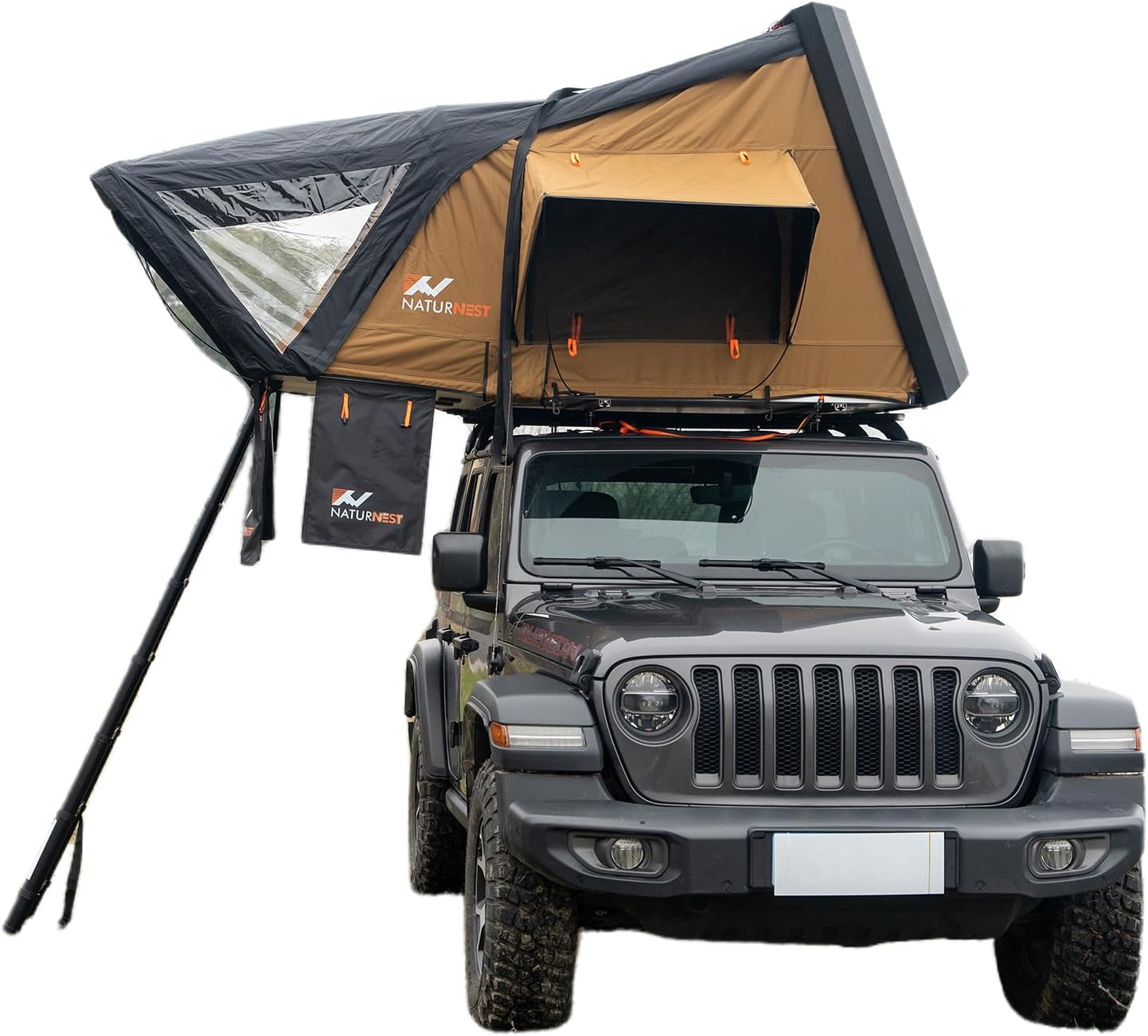 Premium Hard Shell Rooftop Tent | All-Season Camping | WTRAVEL