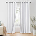 NICETOWN 100% Blackout Curtain Panels 102 in Length - Total Darkness