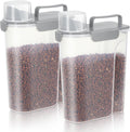 Convenient 5-7Lbs Pet Food Storage Canister with Nozzle for Dispensing
