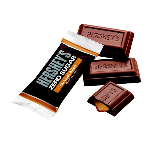 Sugar Free Chocolate - Hershey Caramel Filled Treats in Bulk