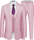 Men's Slim Fit Tuxedo Suit Set for Weddings and Parties