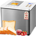 KEEPEEZ Smart Bread Maker: Dual Heaters, 15H Timer, Non-Stick Pan