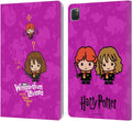 Harry Potter Hermione Ron Deathly Hallows I Leather iPad Pro 11 Case