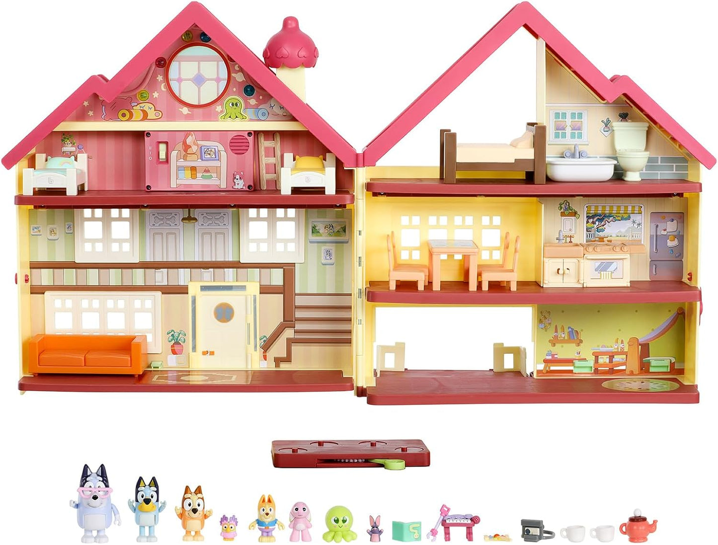 Bluey Playhouse & Toy Box with Lights & Sounds