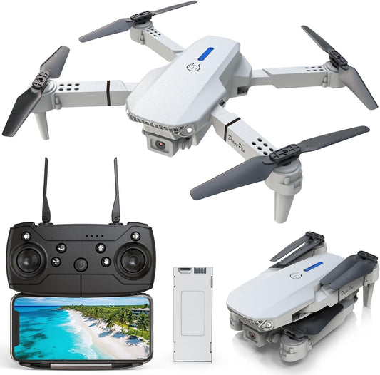 Mini Foldable Drone w/ Camera & Easy Controls