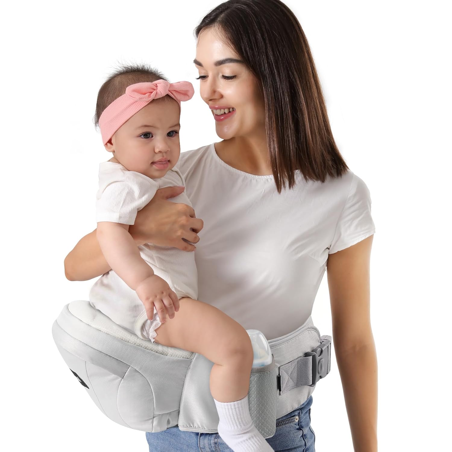 HKAI Baby Hip Carrier with Adjustable Waistband for Comfort
