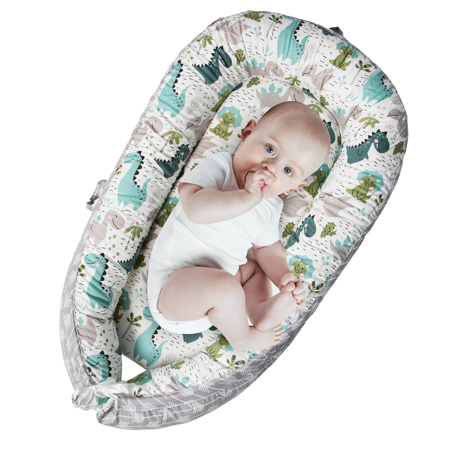 AMAWMW Baby Lounger for Newborns - Cozy and Portable Nest