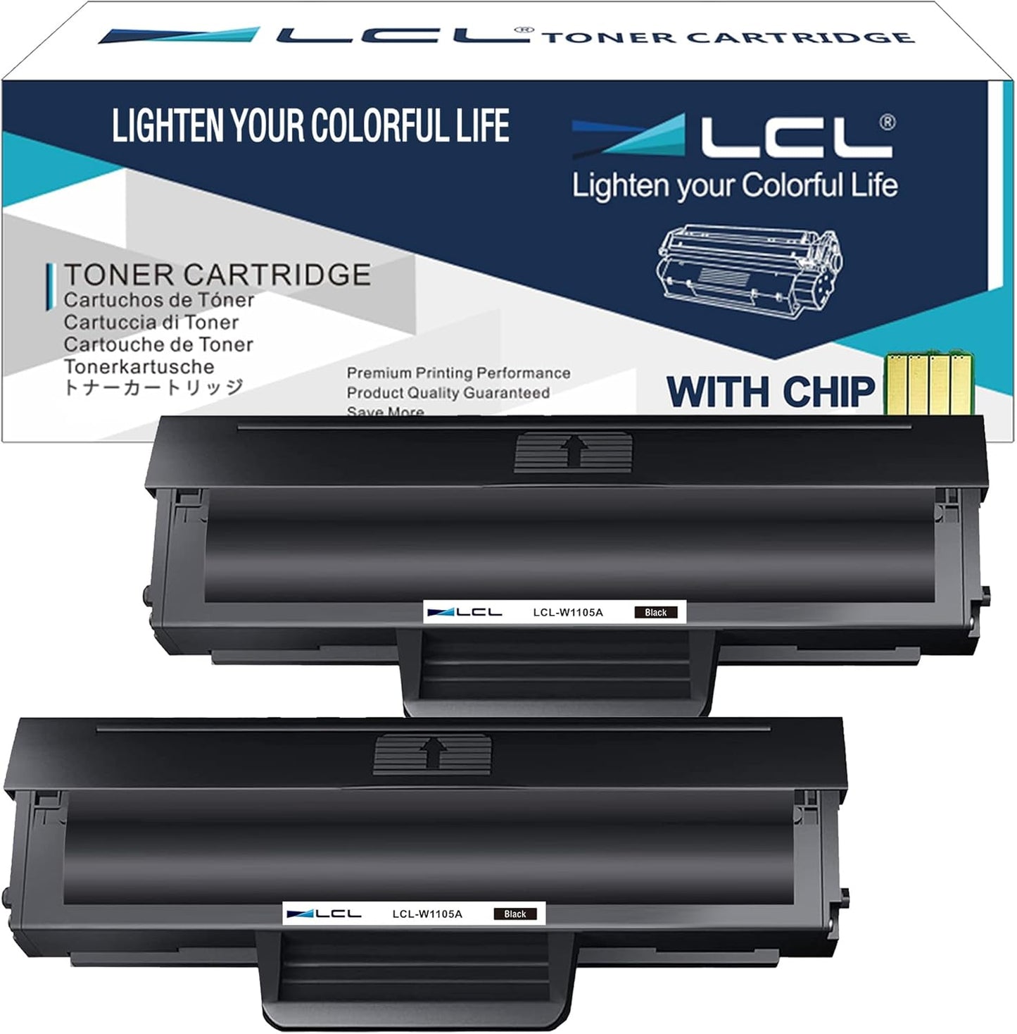 LCL 105A Black High Yield Toner Cartridge for HP Printers