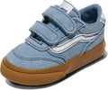 Vans Unisex-Child Brooklyn LS V Shoe - Classic Toddler Sneakers Boys