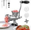 VEVOR Manual Meat Grinder - Stainless Steel Hand Crank Mincer