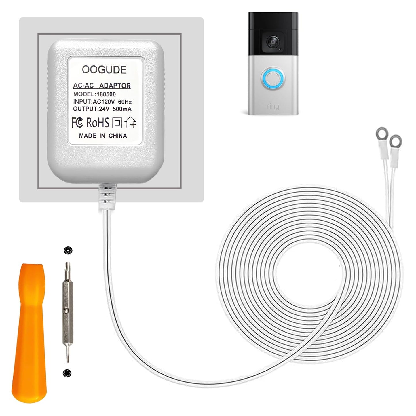 Boost Your Doorbell Power with OOGUDE Adapter