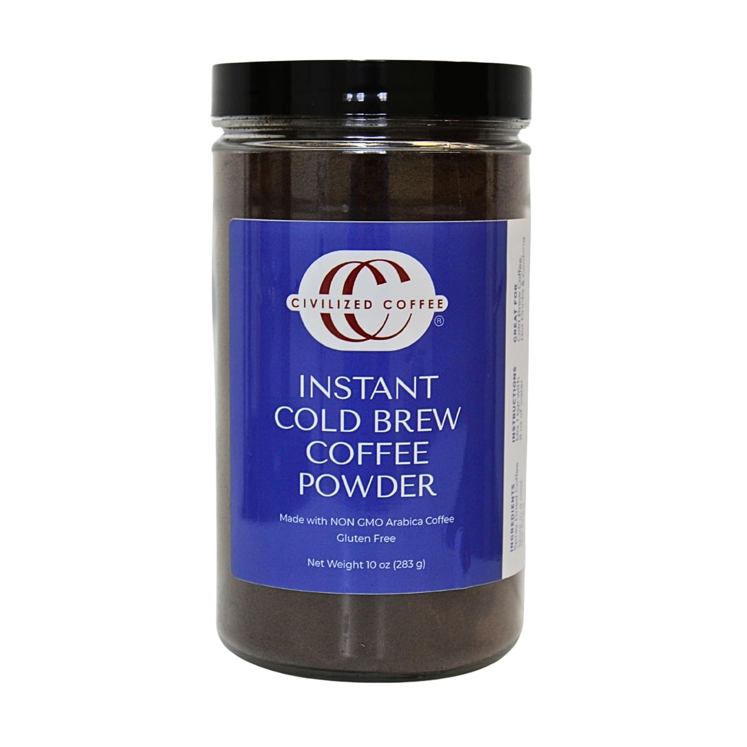 Civilized Coffee Cold Brew - Instant Energy Boost