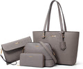 Stylish 4-Piece Women's Handbag Set Tote Shoulder Purse Collection