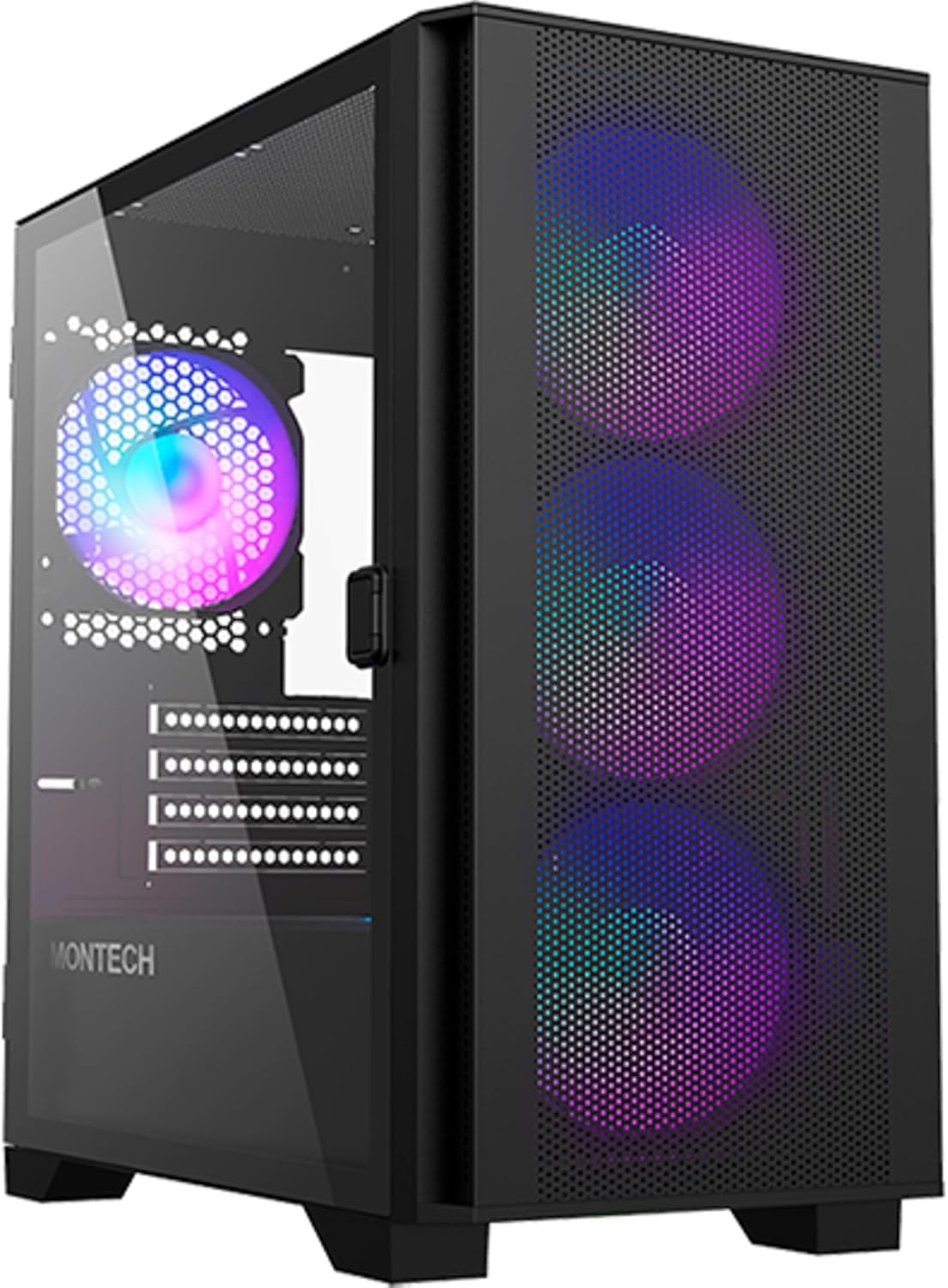 Montech AIR 100 ARGB Micro-ATX Tower with Unique Design