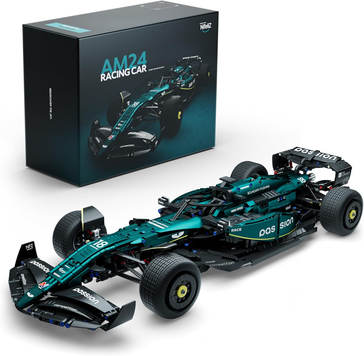 Nifeliz Formula 1 Racing Car Building Set for Enthusiasts