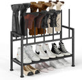 DIMJ Free Standing Shoe Racks - 3-Tier Boot Rack for Tall Boots
