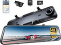 Pelsee P12 Plus 4K Rear View Mirror Camera - Clear 4K & ADAS