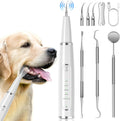 Dog Tartar Remover for Teeth with LED Light and 5 Modes - At-Home