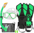 Kids Mask Fins Snorkel Set for Snorkeling Swimming Diving