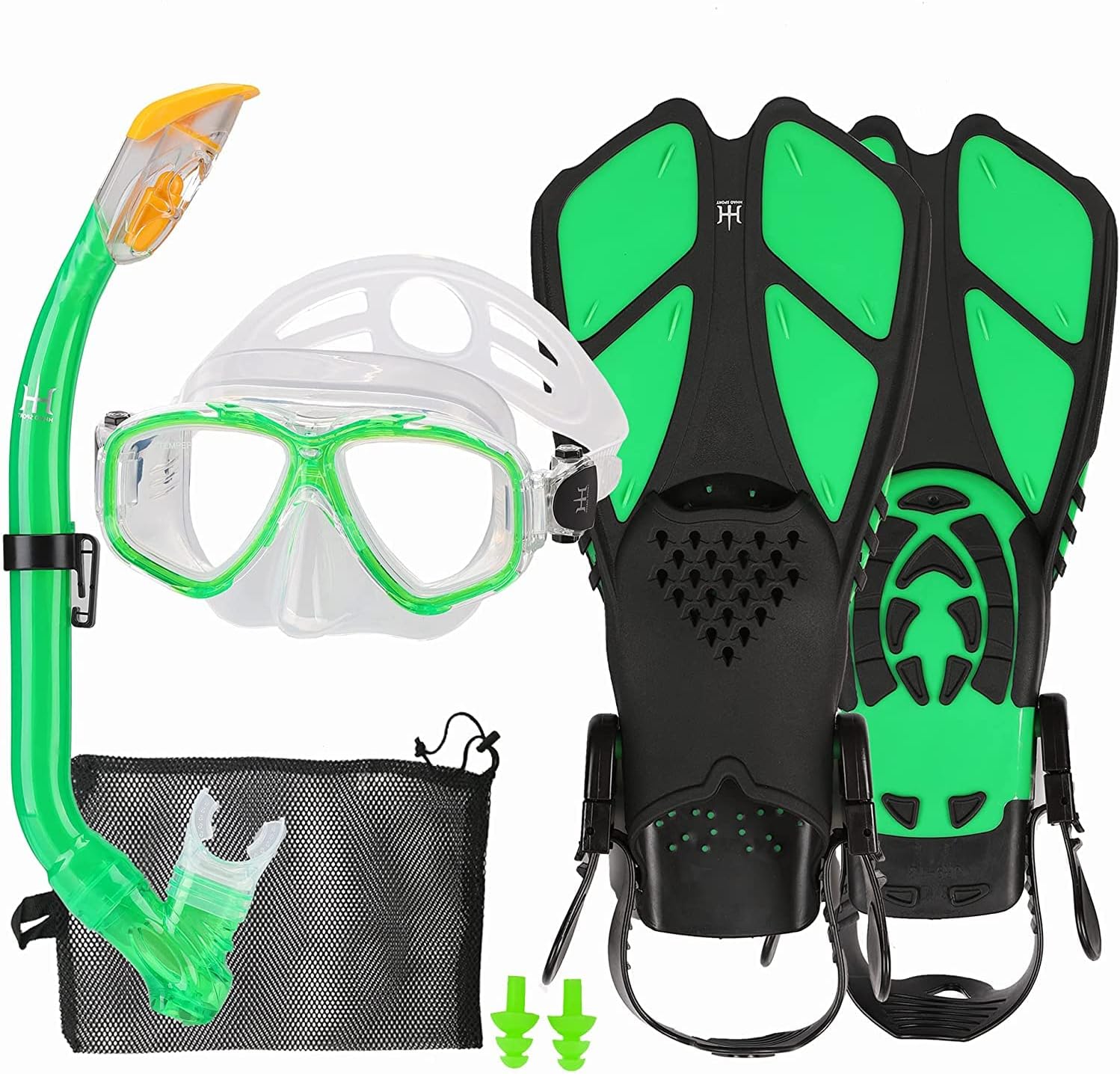 Kids Mask Fins Snorkel Set for Snorkeling Swimming Diving