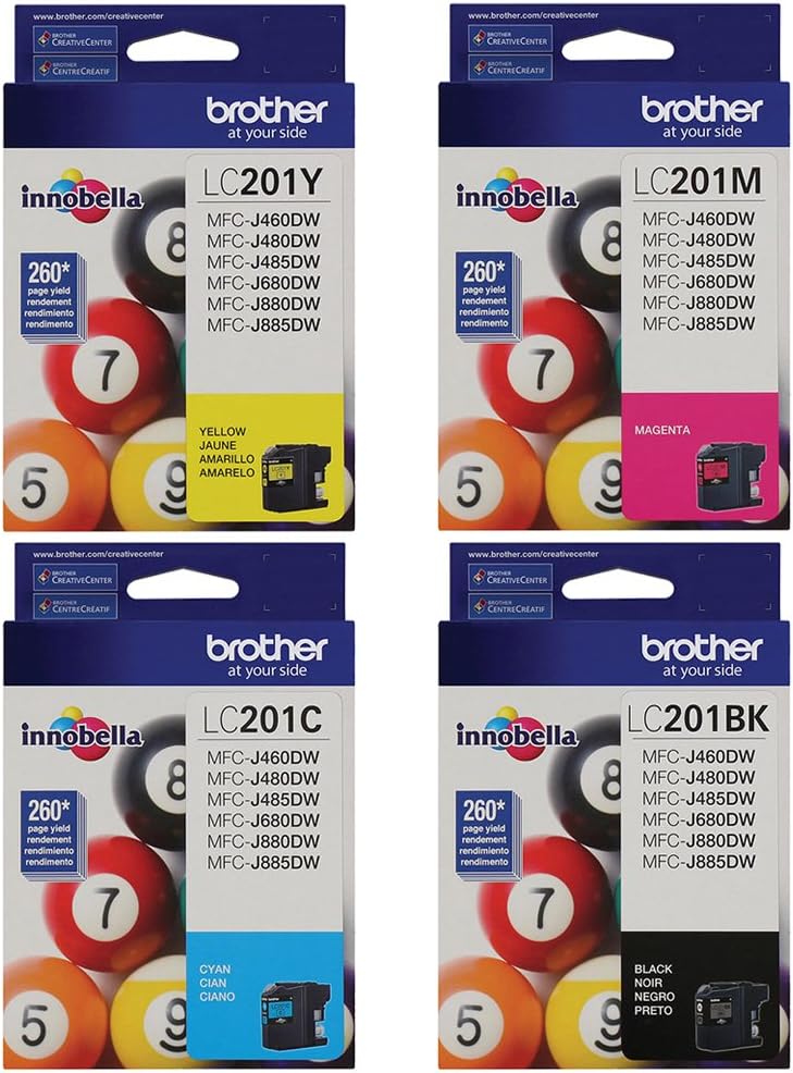 Brother MFC-J480DW Original Ink for Vibrant Printing Quality