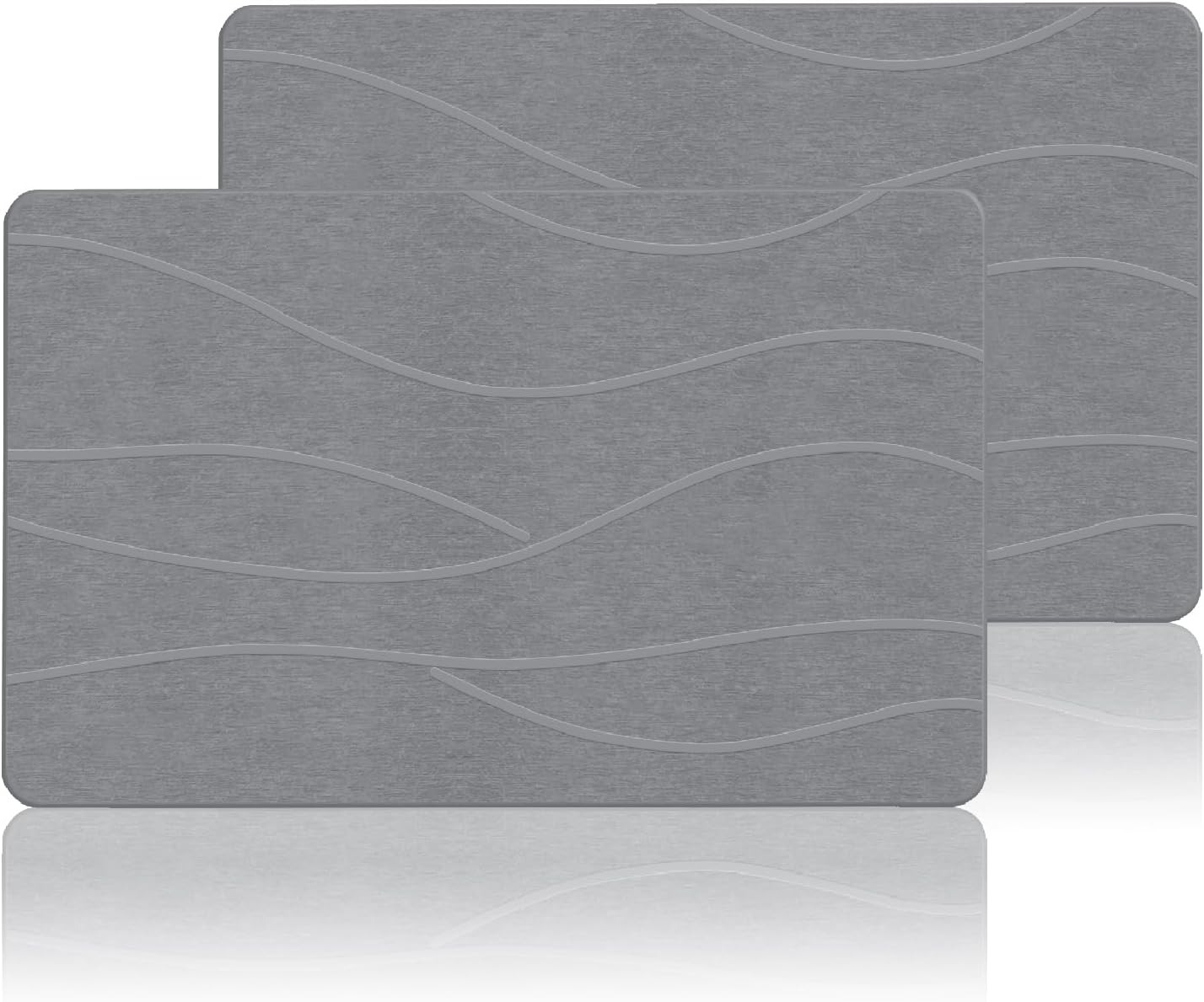 Extra Large Stone Bath Mat 32ft'x20ft' Non-Slip Quick Drying