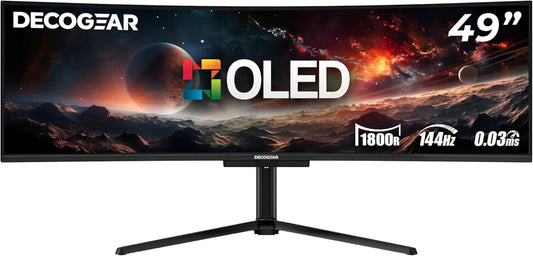 Immerse in Ultimate Detail - Deco Gear 49 QD-OLED Ultrawide