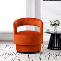 HEAH-YO Swivel Velvet Accent Chair: Comfy Elegance