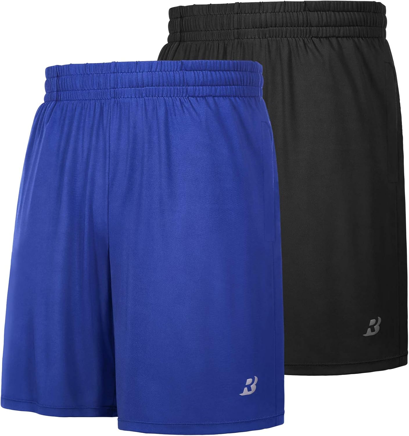 Roadbox Workout Shorts for Men Quick Dry Athletic Gym Running