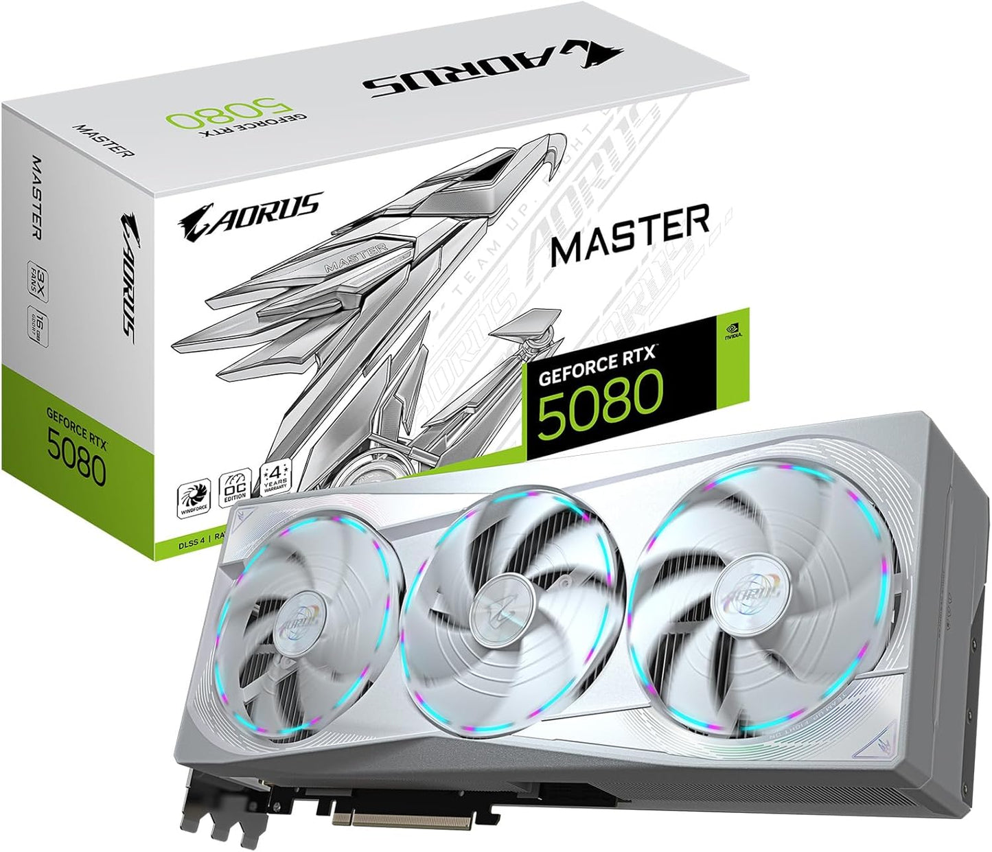 GIGABYTE AORUS GeForce RTX 5080 Master ICE 16G Graphics Card Review