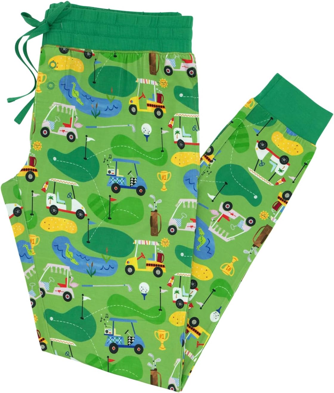 Comfy Jogger-Style Pajama Bottoms for Women in Viscose from Bamboo