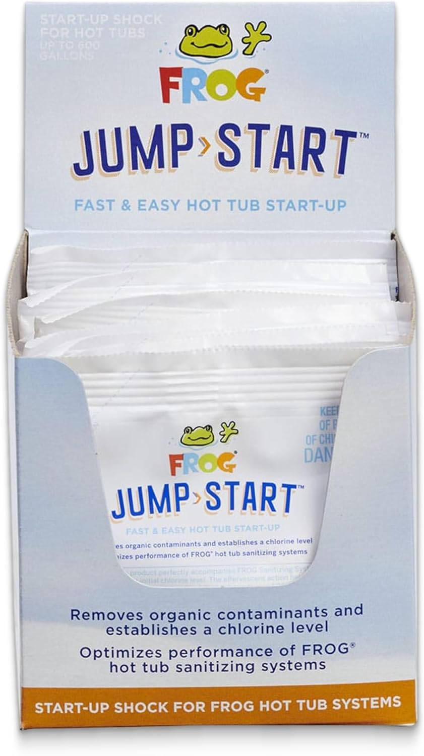 FROG Jump Start for Hot Tubs - Chlorine Shock Treatment Pack
