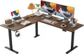 Agilestic L Shaped Standing Desk Adjustable Height - Corner Sit Stand