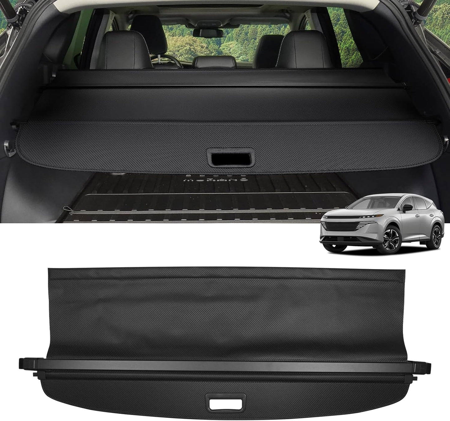 Cargo Cover for Nissan Murano 2025 - Retractable Trunk Shield